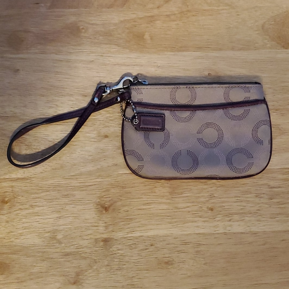 Coach wristlet